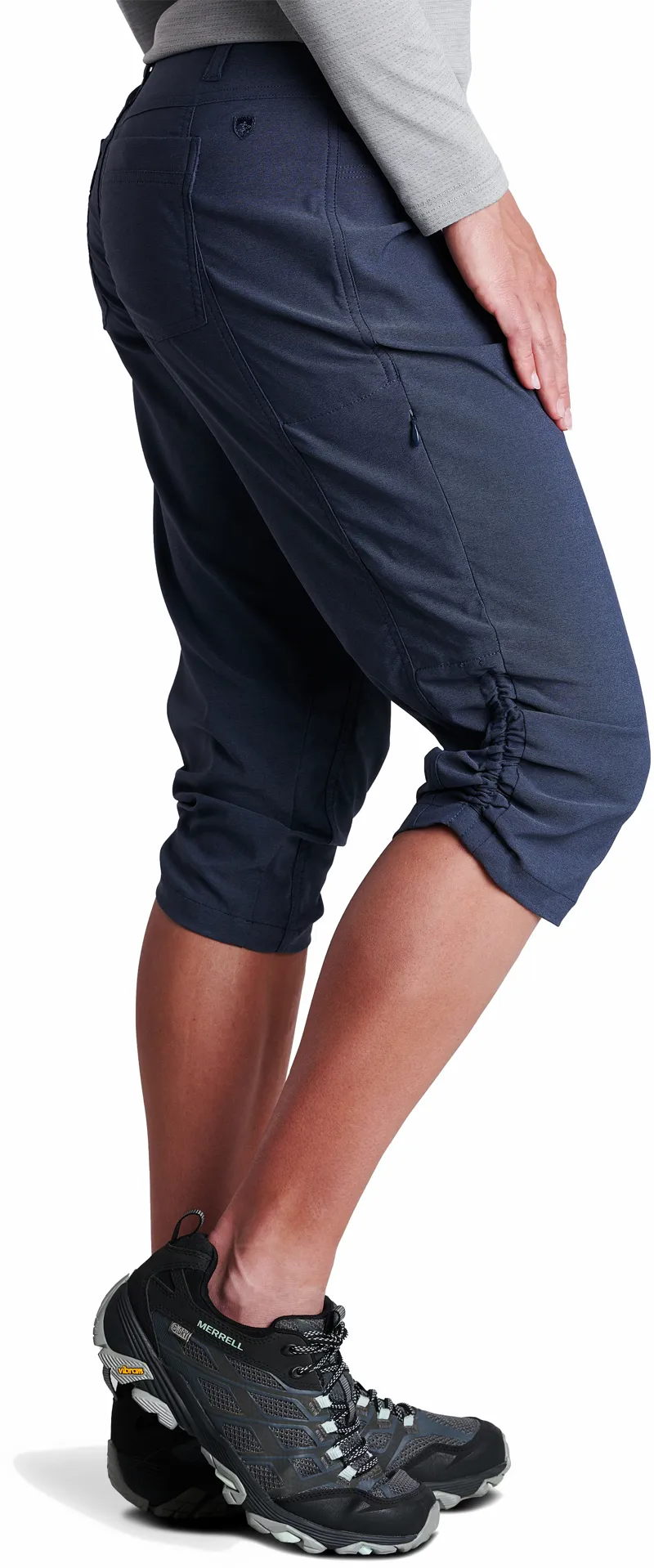 Kuhl Womens Trekr Kapris - Indigo-1